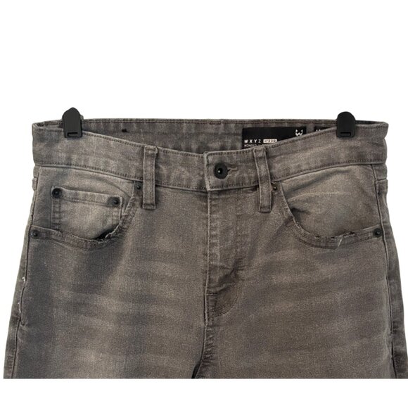 WXYZ Noma slim fit jeans grey men's size 29 - Picture 2 of 4